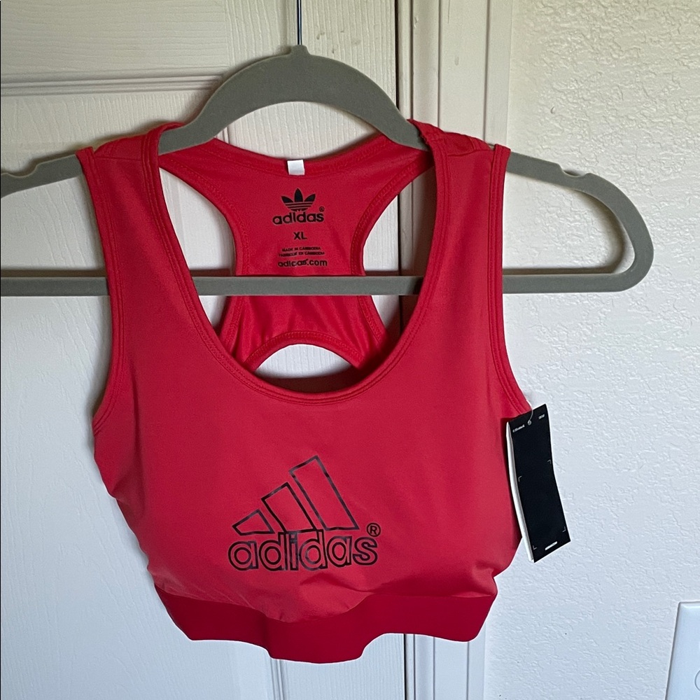 Adidas Scarlet Racerback Sports Top